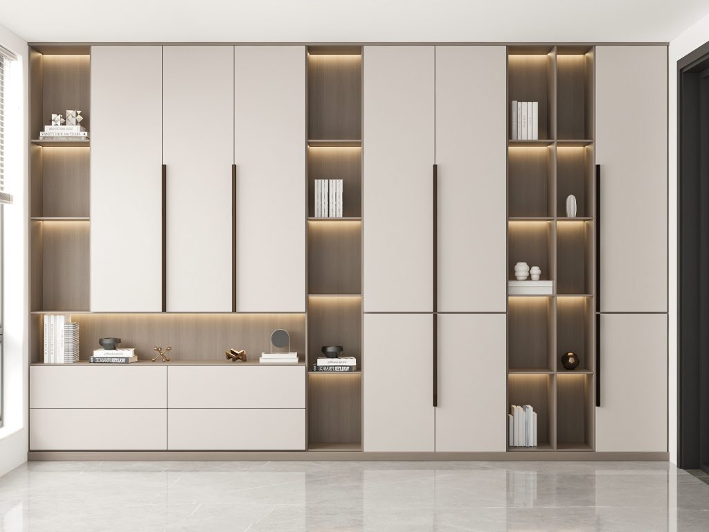 KỆ TỦ NỘI THẤT THIẾT KẾ - TOP 10 MẪU ĐẸP 5 kệ tủ nội thất thiết kế