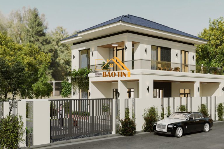 Mẫu nhà đẹp 2 tầng