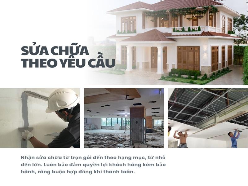 dịch vụ sửa nhà trọn gói giá rẻ