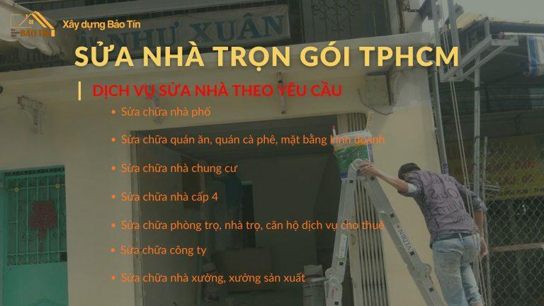 Sửa nhà trọn gói tphcm