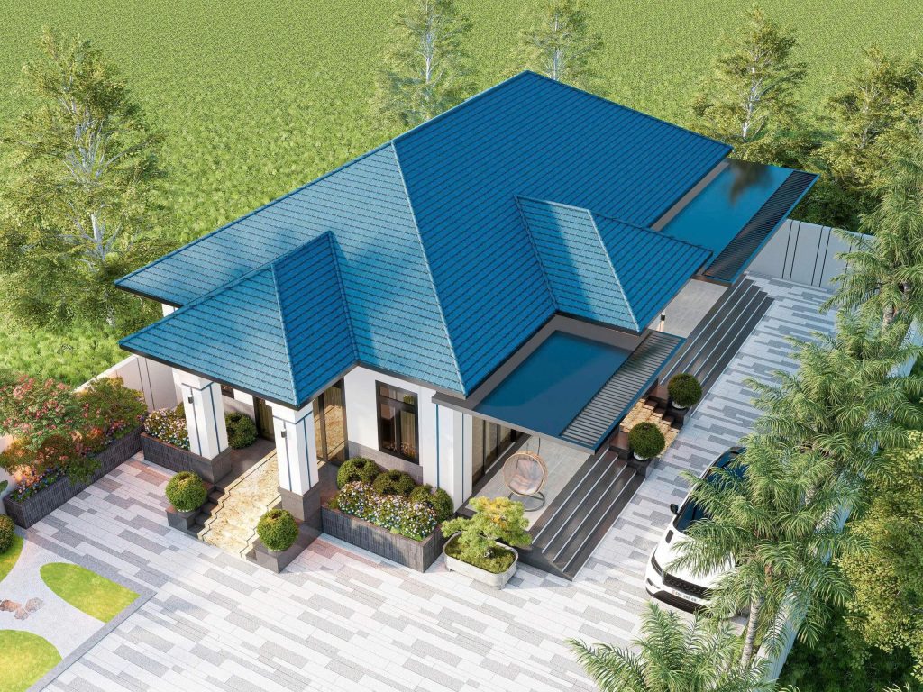 Nhà cấp 4 đẹp - Top những mẫu nhà xu hướng hiện đại sang trọng và tiết kiệm. 7 Nhà cấp 4 đẹp mẫu nhà xu hướng hiện đại sang trọng tiết kiệm
