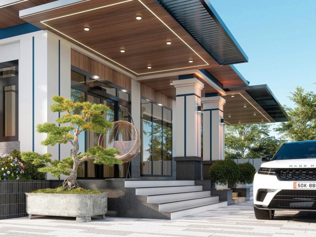Nhà cấp 4 đẹp - Top những mẫu nhà xu hướng hiện đại sang trọng và tiết kiệm. 15 Nhà cấp 4 đẹp mẫu nhà xu hướng hiện đại sang trọng tiết kiệm