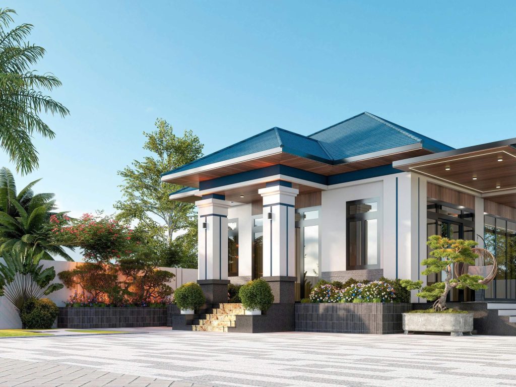 Nhà cấp 4 đẹp - Top những mẫu nhà xu hướng hiện đại sang trọng và tiết kiệm. 16 Nhà cấp 4 đẹp mẫu nhà xu hướng hiện đại sang trọng tiết kiệm
